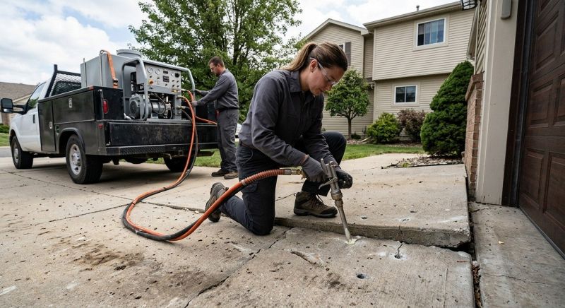 Concrete Poly Jacking in Denver, CO