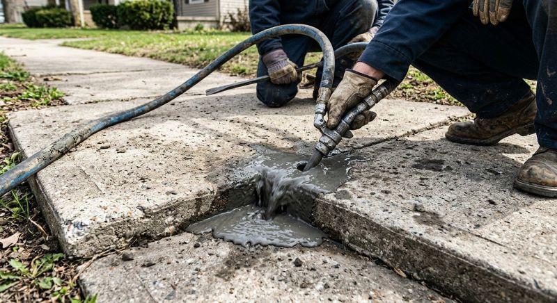 Concrete Settlement Repair in Tampa, FL