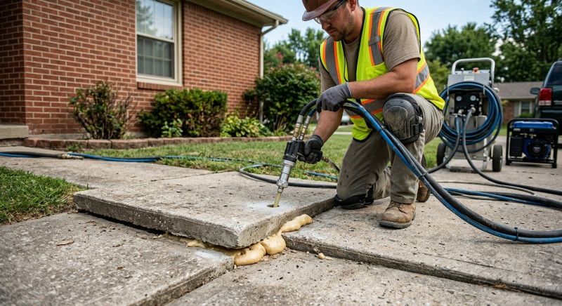 Concrete Slab Jacking in Miami Dade County, FL