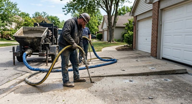 Driveway Raising in Des Moines, IA
