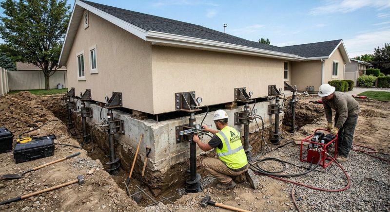Foundation Pier Leveling in Sarasota, FL