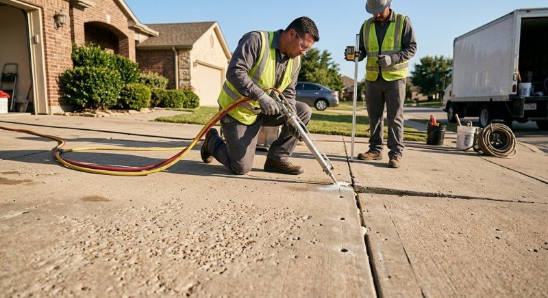Polyurethane Lifting in West Des Moines, IA