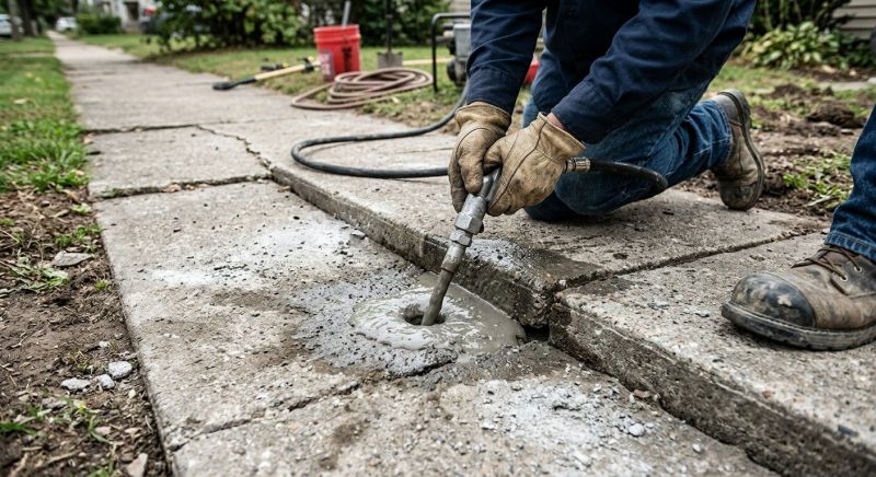 Sidewalk Raising in Tampa, FL