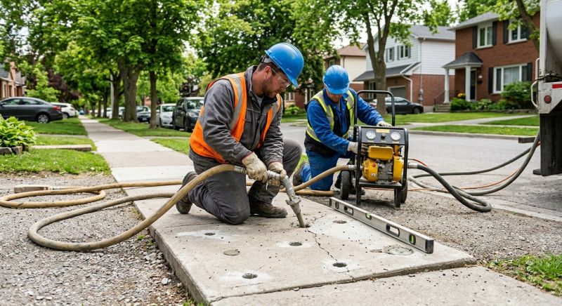 Sunken Sidewalk Repair in Denver, CO