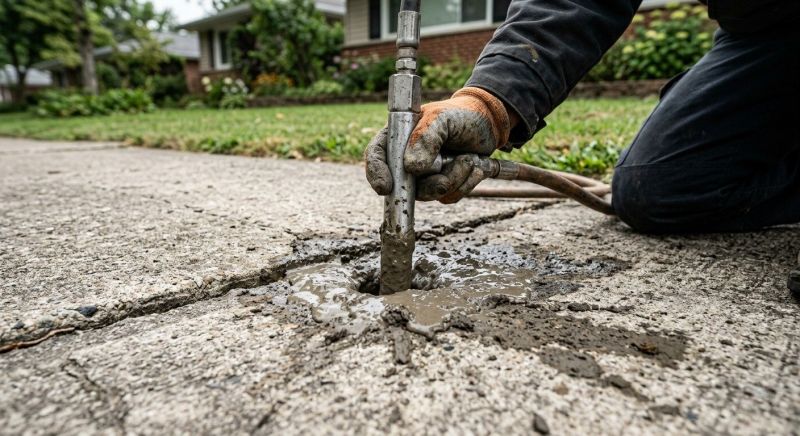 Sunken Slab Repair in Columbus, OH