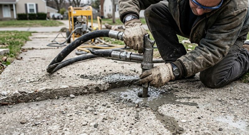 Uneven Pavement Repair in West Des Moines, IA