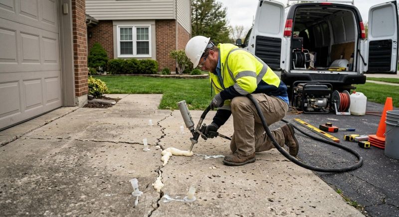 Foam Jacking in West Des Moines, IA